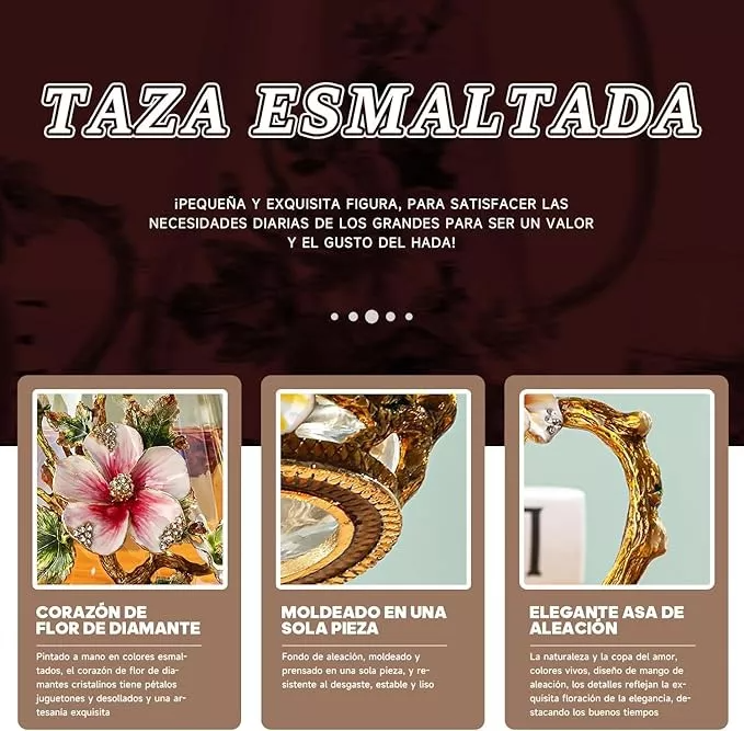 Taza Rosa Mariposa - Regalo Mujer: San Valentín, Madre