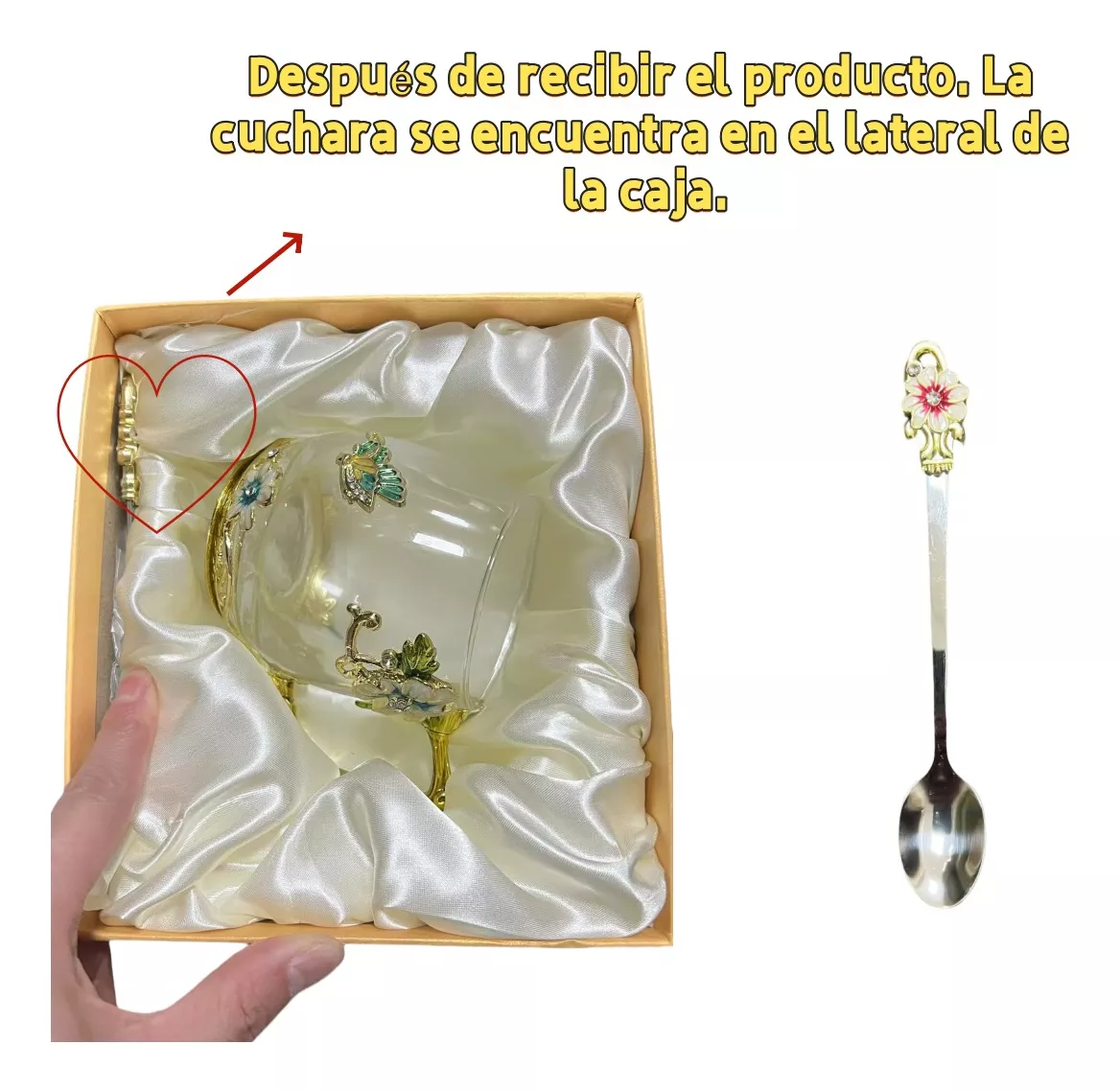 Taza Rosa Mariposa - Regalo Mujer: San Valentín, Madre