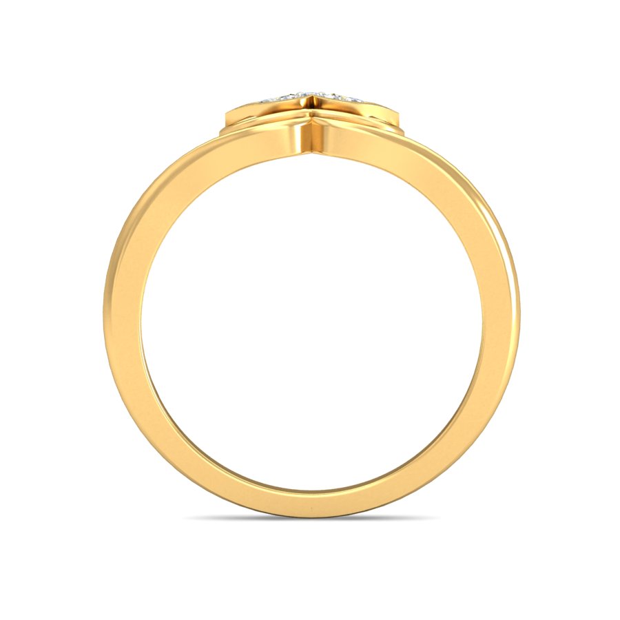 Anillo Flor Eterna Joyería M De León Oro 10k