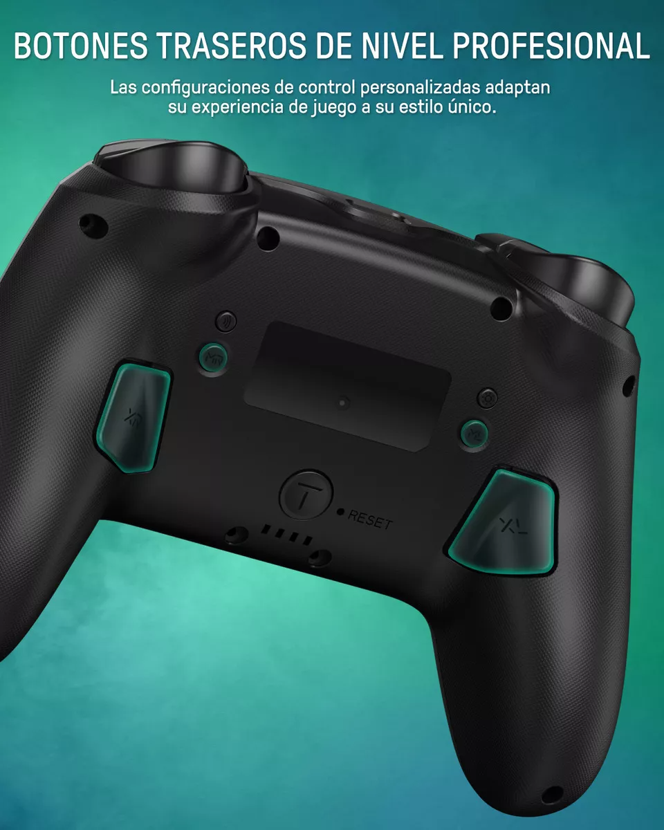 Funlab Firefly Control Pro Para Nintendo Switch Inalámbrico con NFC Totk Negro