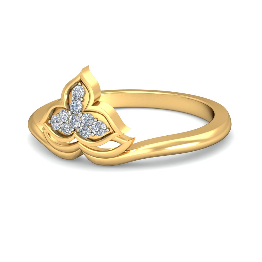 Anillo Flor Eterna Joyería M De León Oro 10k