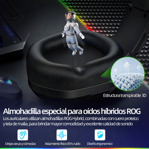 Audífonos Gamer KRIOS K11 Headset Gamer con Microfono Led Rgb para Xbox Ps4 Pc