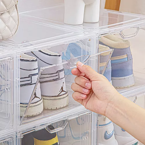 Zapatos Apilables Estantes Plasticos Transparentes 10 Piezas