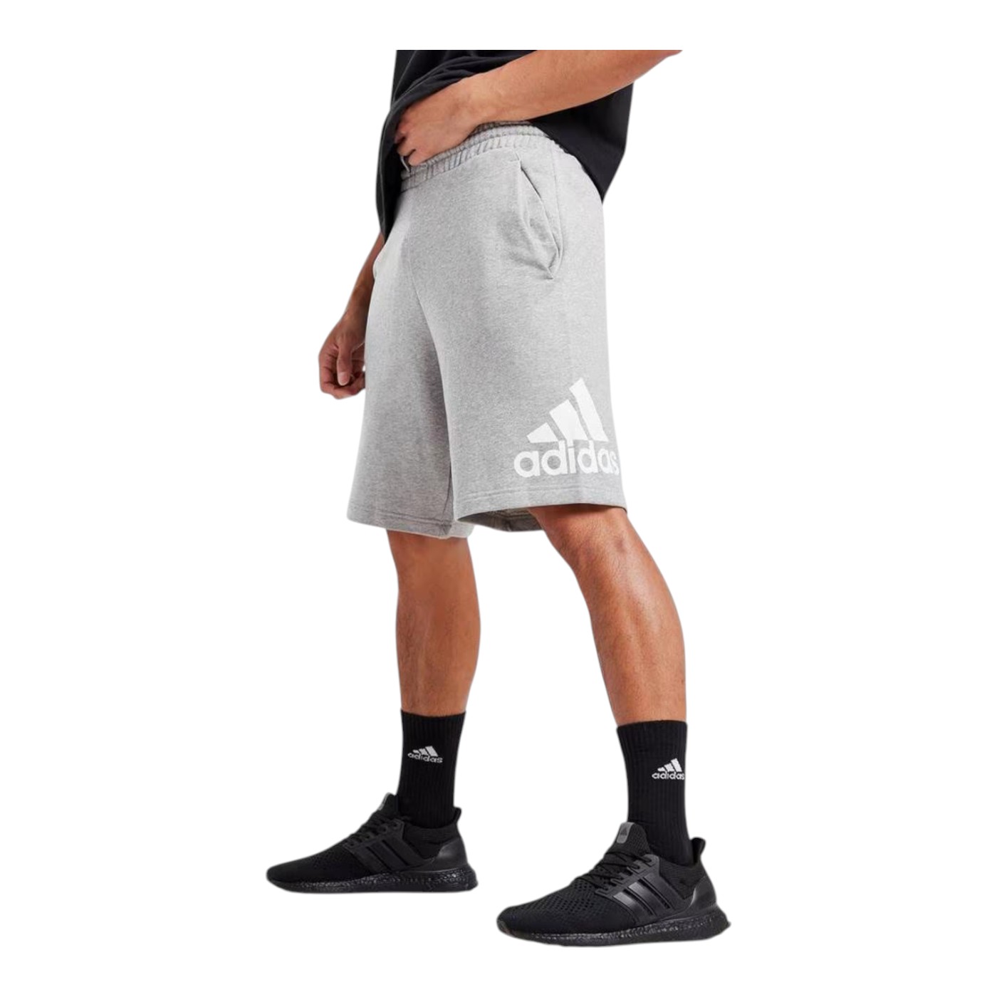 SHORT A D I D A S HOMBRE GRIS A D I D A S  BOSSHORT IC9403