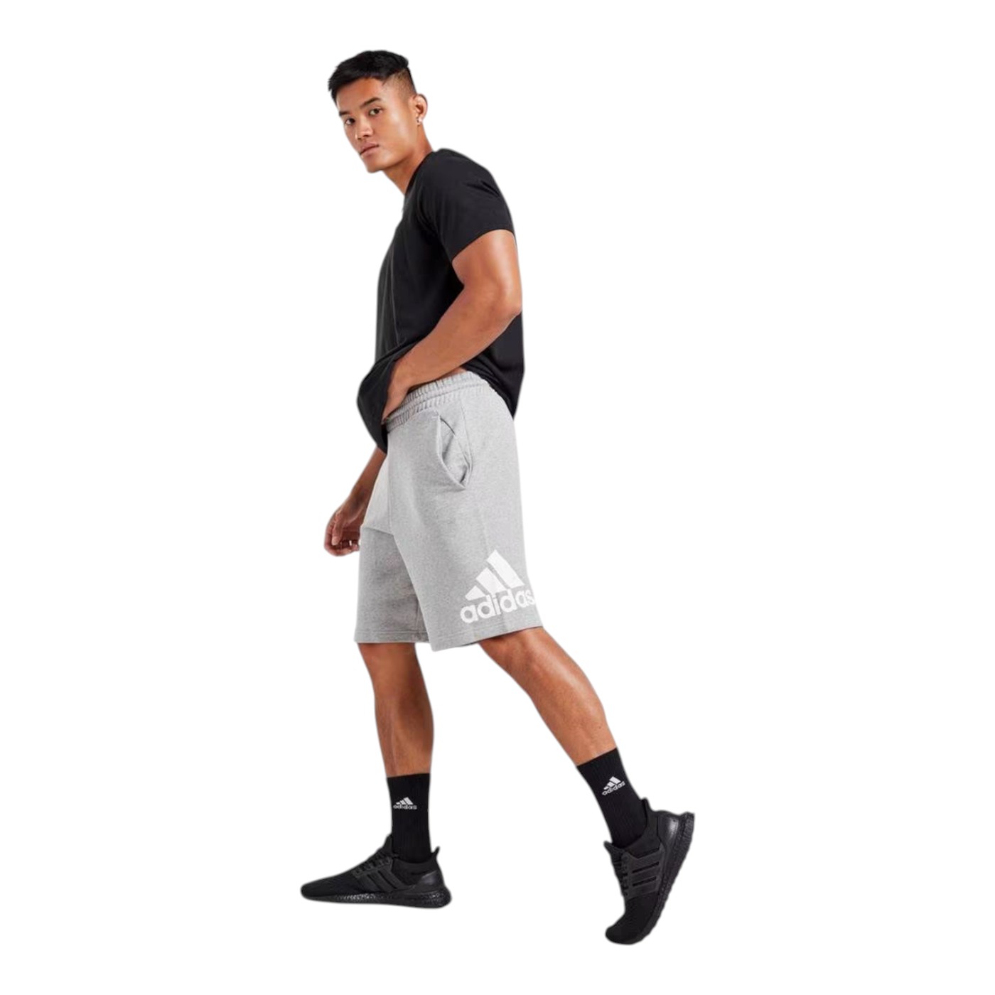 SHORT A D I D A S HOMBRE GRIS A D I D A S  BOSSHORT IC9403