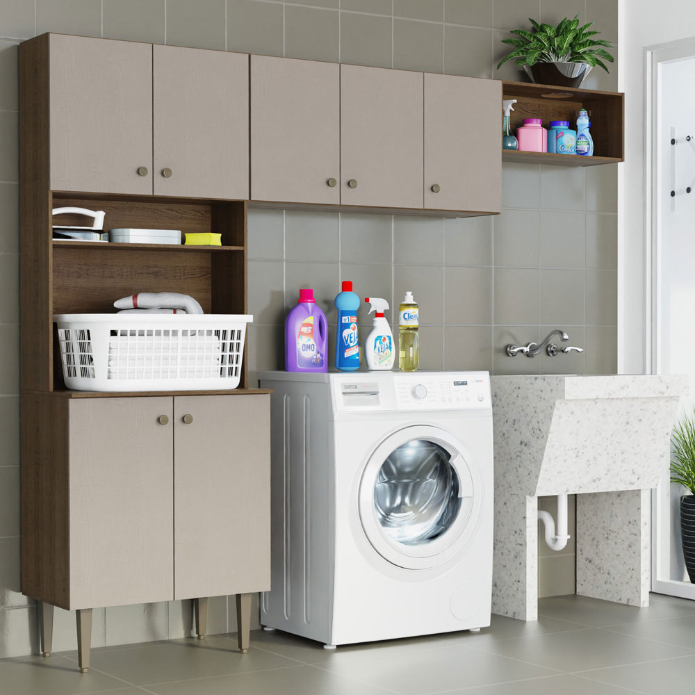 Mueble Kit para Área de Lavado Elegante Gourmet 235cm MC