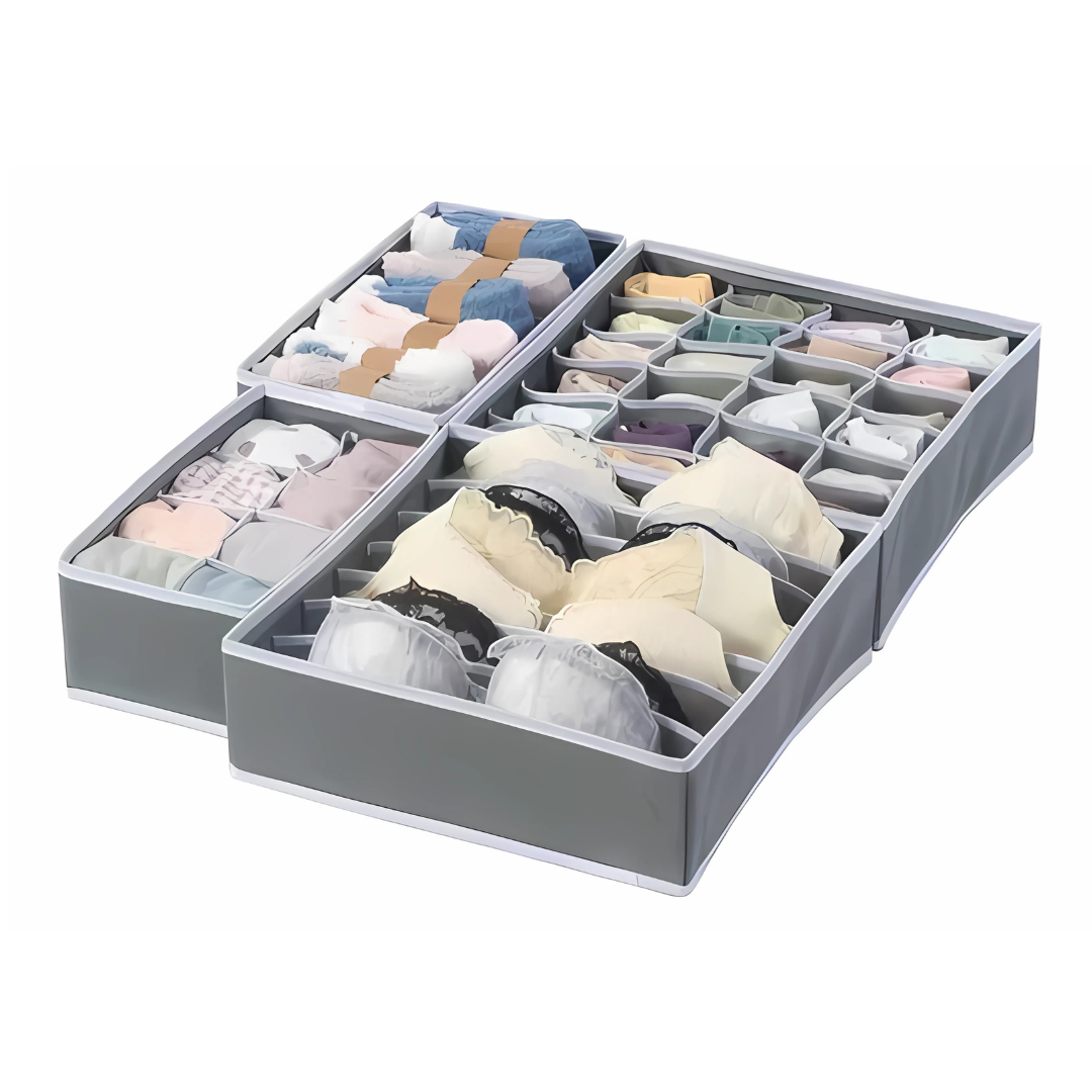 8 Organizador De Ropa Interior Plegable Para Cajones Cajas