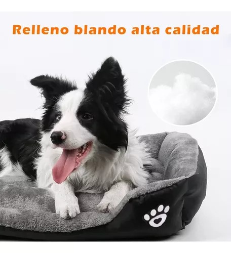 Cama Para Perro Mediana Premium Suave Acolchada Cómoda