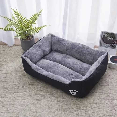 Cama Para Perro Mediana Premium Suave Acolchada Cómoda
