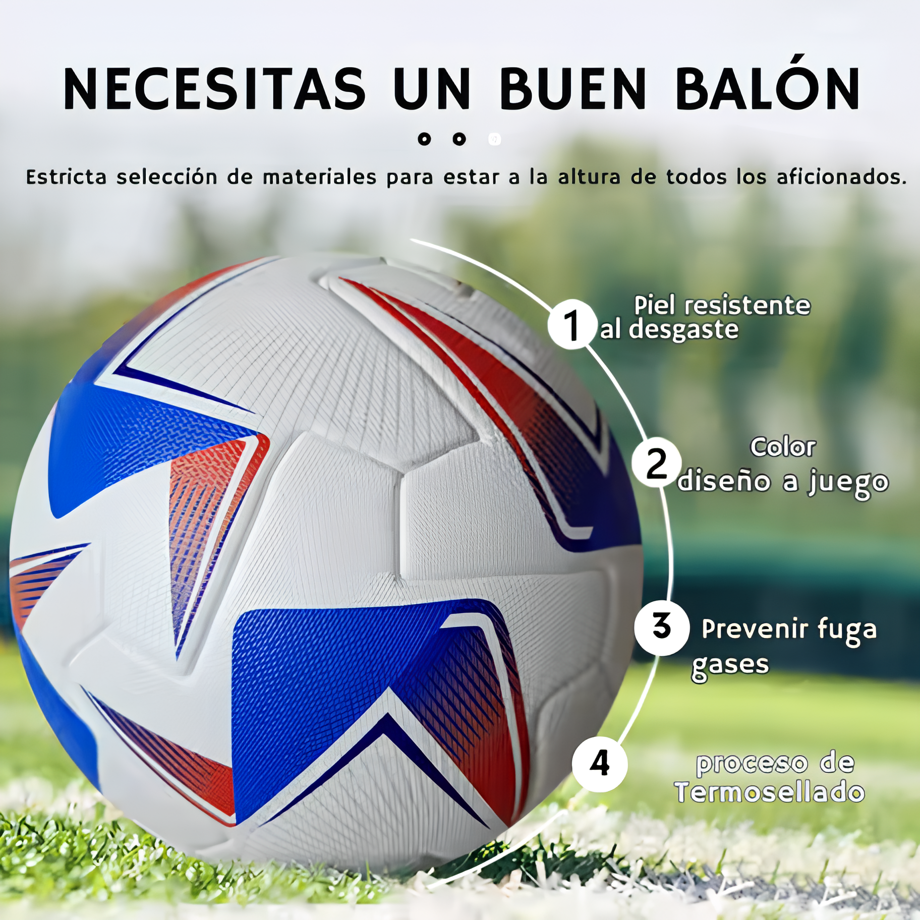 Balón de Futbol Soccer profesional #5 Copa América