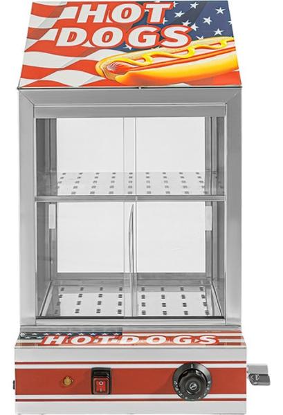 Vitrina Calentadora Vaporizadora Hot Dogs Salchichas 850w Gutstark Home