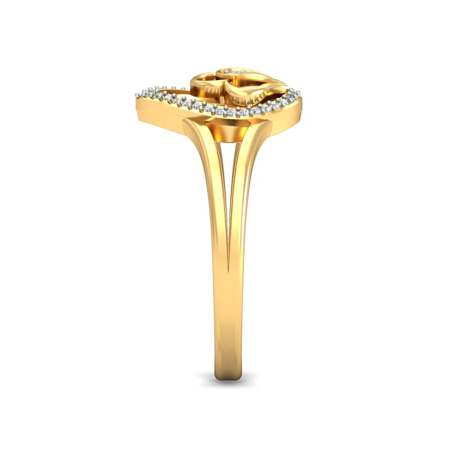 Anillo Lluvia de Amor Joyería M de León Oro 10K