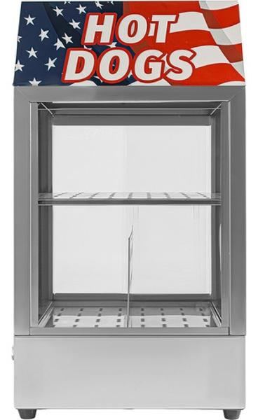 Vitrina Calentadora Vaporizadora Hot Dogs Salchichas 850w Gutstark Home