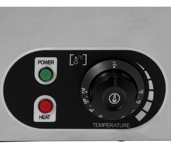 Baño Maria Electrica Bufetera Industrial 4 Insertos Acero Gutstark Home