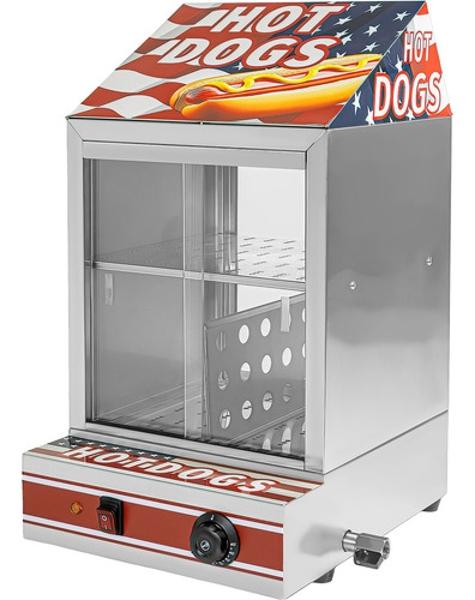 Vitrina Calentadora Vaporizadora Hot Dogs Salchichas 850w Gutstark Home