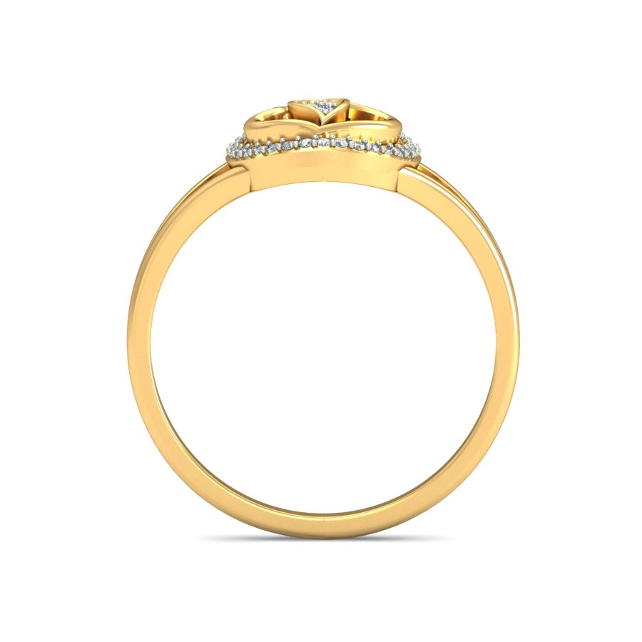 Anillo Lluvia de Amor Joyería M de León Oro 10K