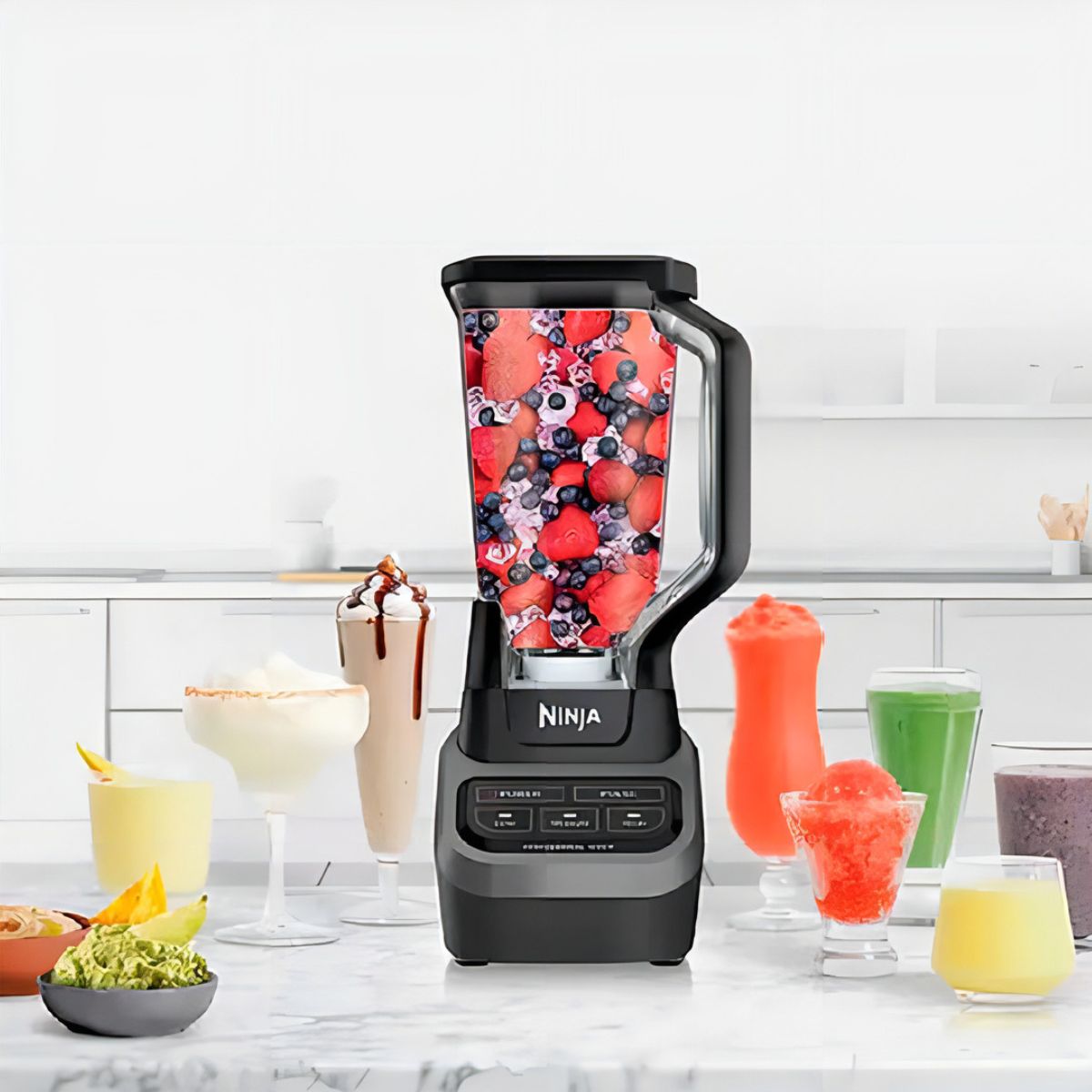 Licuadora Profesional Trituración Vidrio Ninja 3 Velocidades
