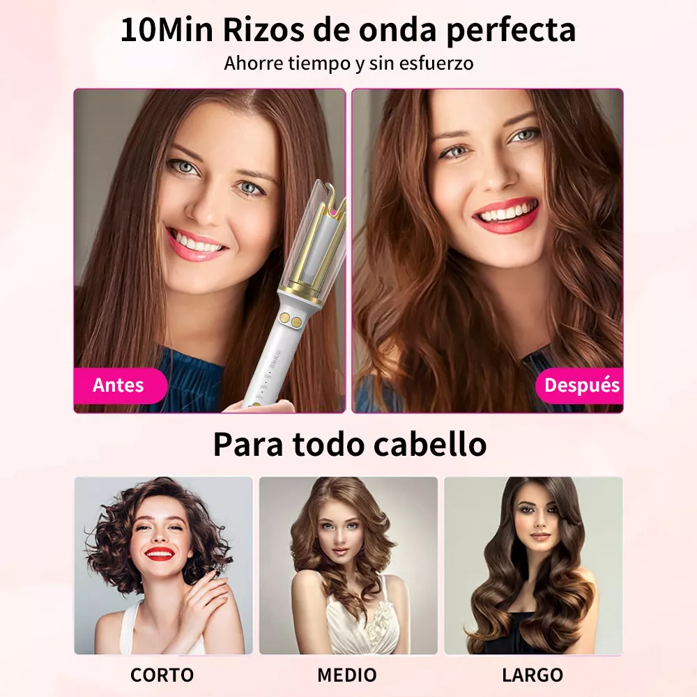 Blesup Rizadora Cabello Automática Cerámica 25mm Profesional