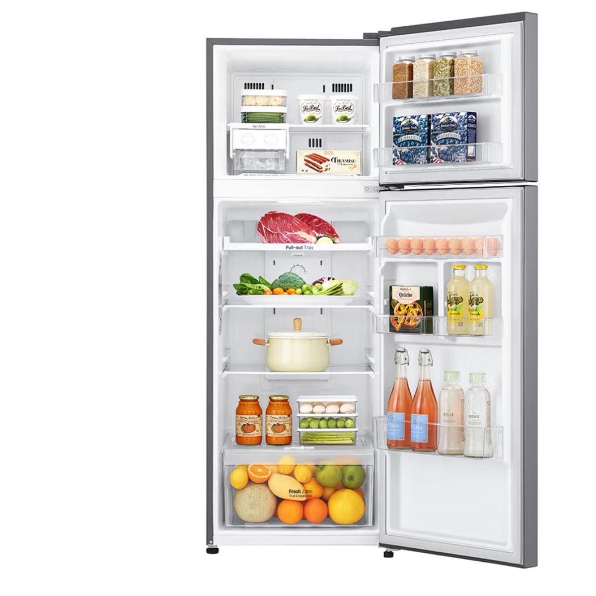 Refrigerador LG GT32BDC 11 Pies Top Freezer Plata SYP-Y