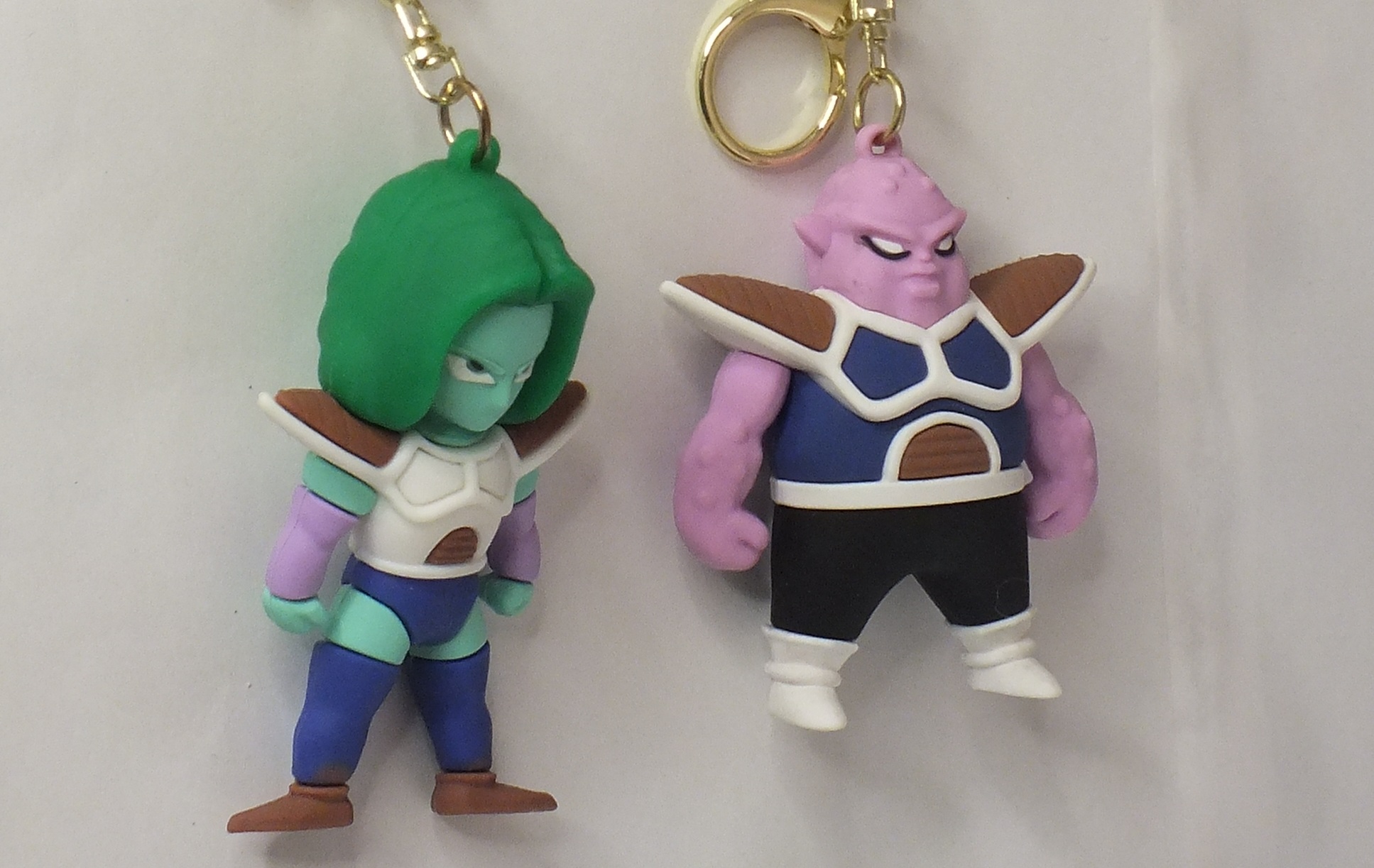 Llavero Zarbon Y Dodoria Dragon Ball Z Goma Correa Y Gancho