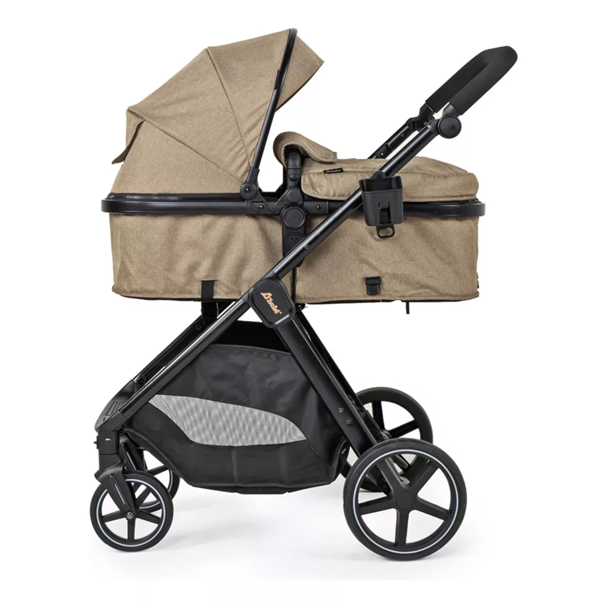Carriola D Bebe Sistema De Viaje Travel System King Con Autoasiento 1a Etapa Beige