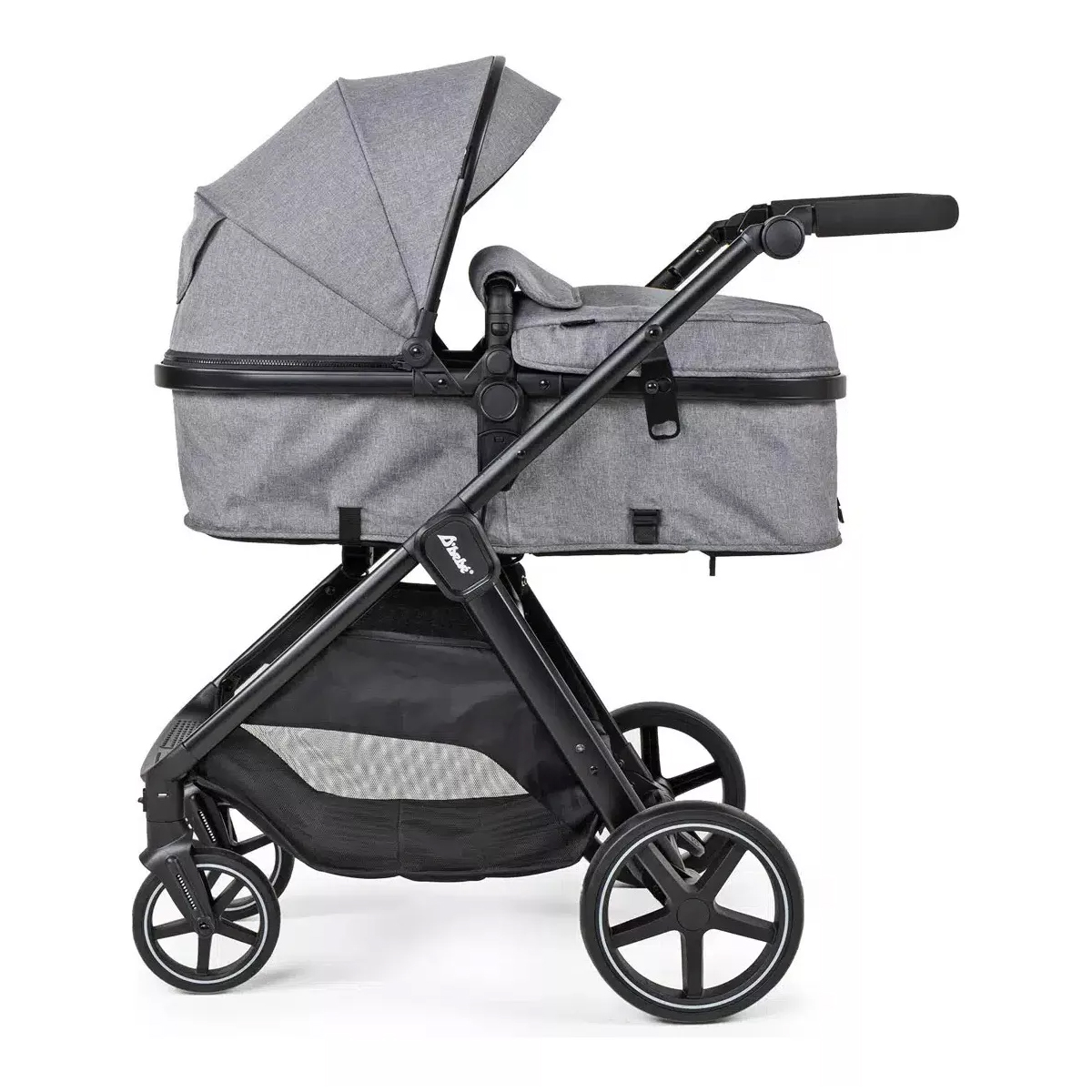 Carriola D Bebe Sistema De Viaje Travel System King Con Autoasiento 1a Etapa Gris