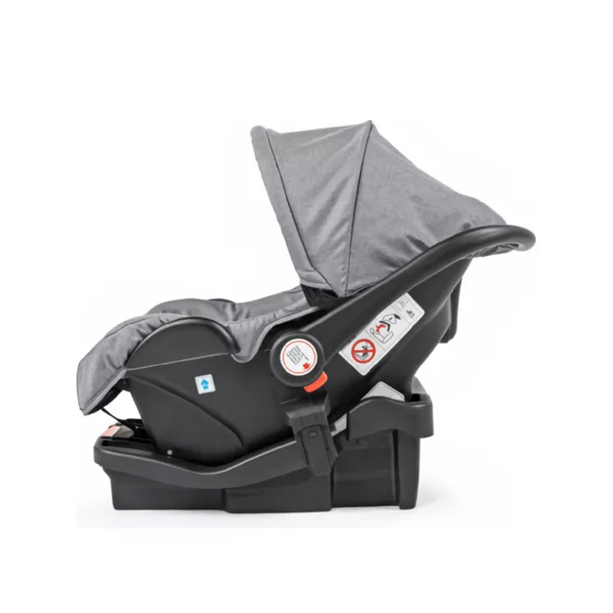 Carriola D Bebe Sistema De Viaje Travel System King Con Autoasiento 1a Etapa Gris