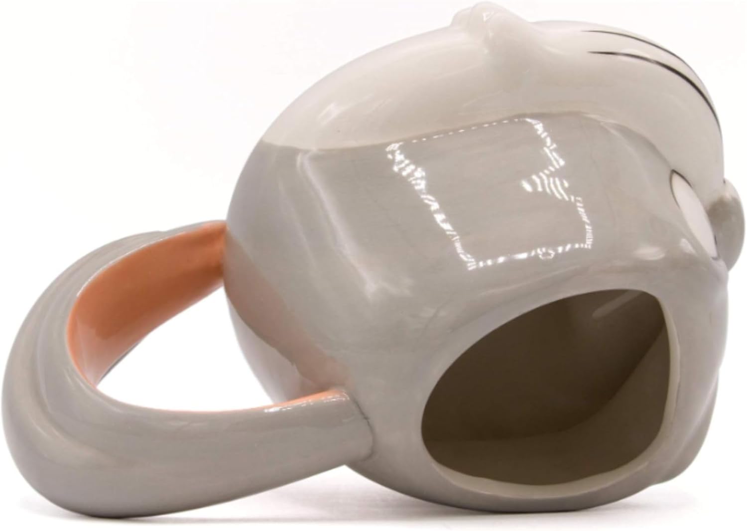 Bugs Bunny Taza 3D con Asa en Forma de Orejas de Ceramica Capacidad 650ml  Warner Bros Looney Tunes