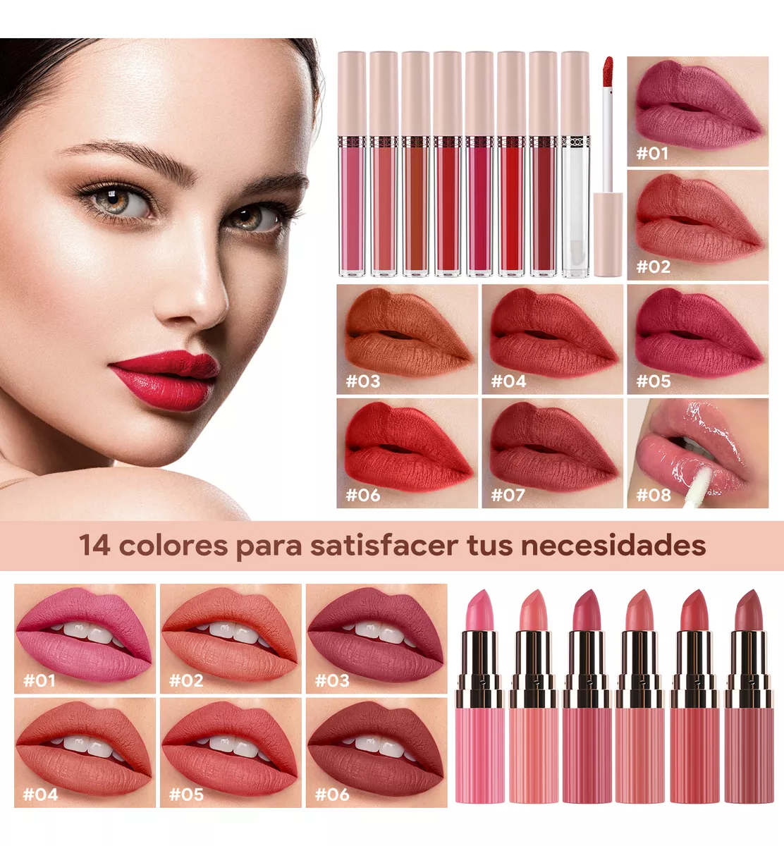 134 Kit De Maquillaje Profesional Completo Para Principiante