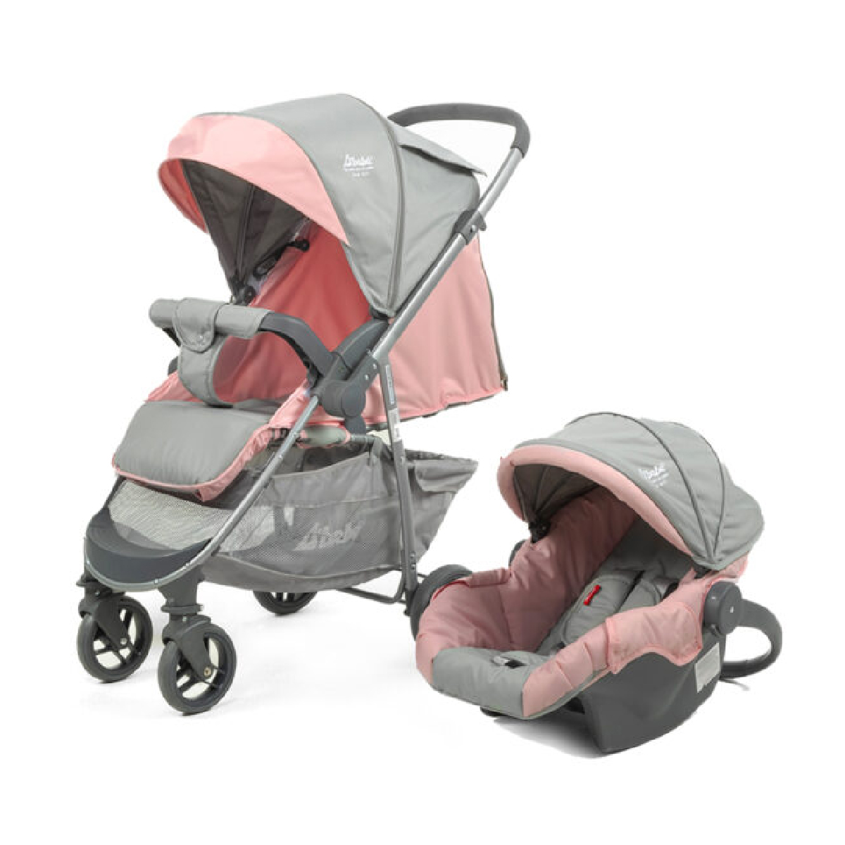 Carriola Compacta Para Bebé D Bebe Max Travel System Max Rosa