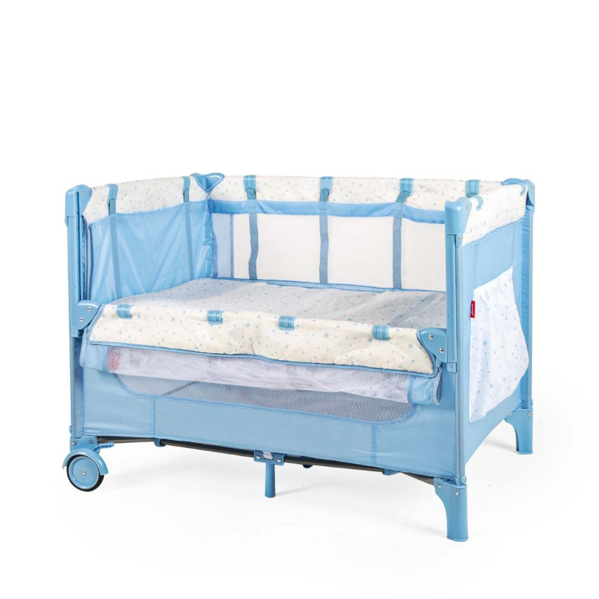 Cuna Colecho Debebe Love & Care Azul
