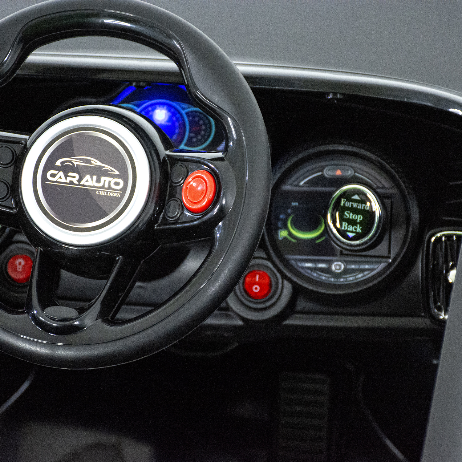 Carro Montable Camioneta Electrica 12v Mp3 Control Remoto Negro