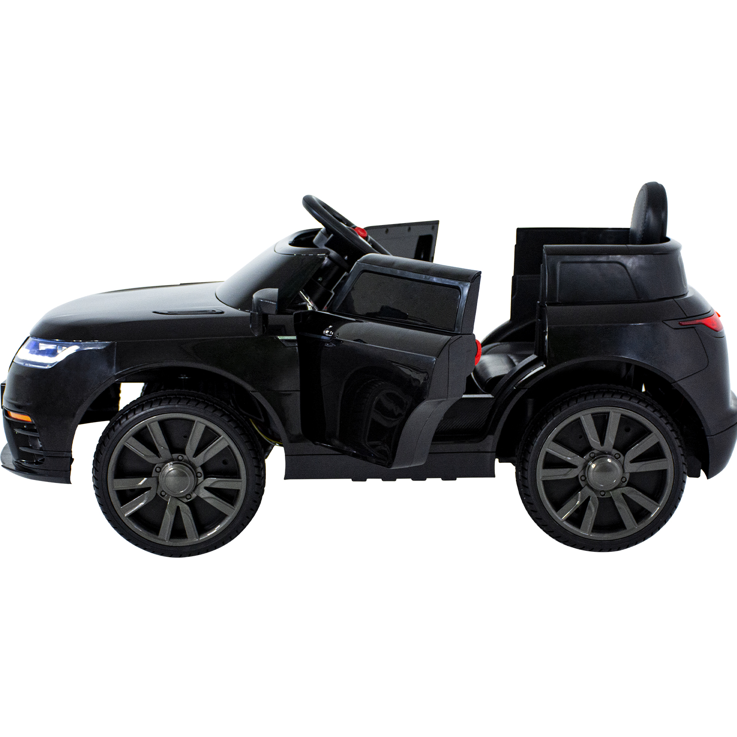 Carro Montable Camioneta Electrica 12v Mp3 Control Remoto Negro Little Monkey