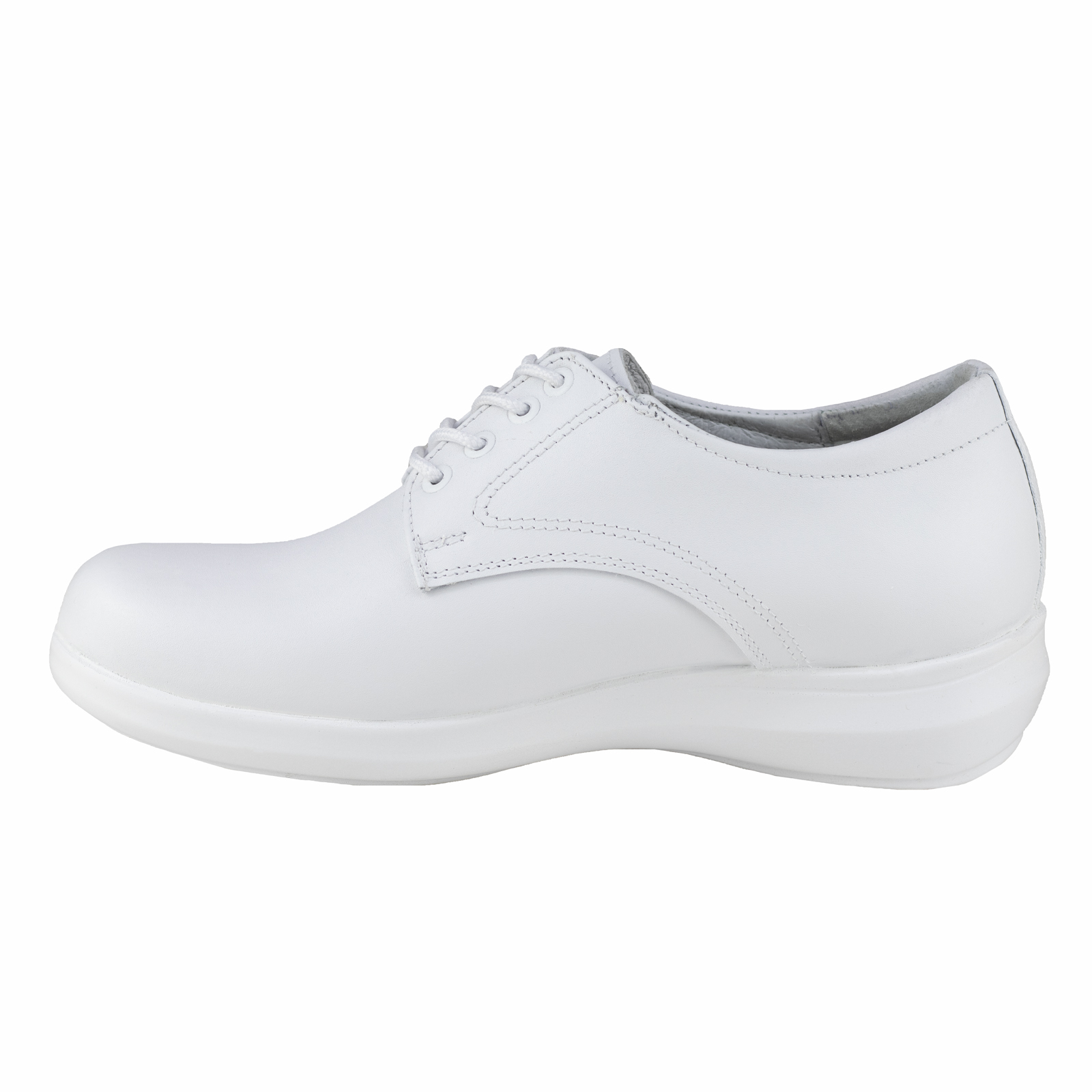 Zapato Clínico Blanco Para Mujer De Servicio Barcassi 5309 Acolchado Sector Salud
