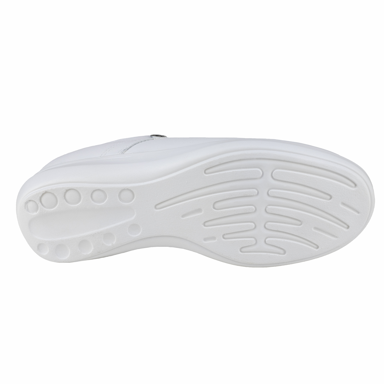 Zapato Clínico Blanco Para Mujer De Servicio Barcassi 5309 Acolchado Sector Salud