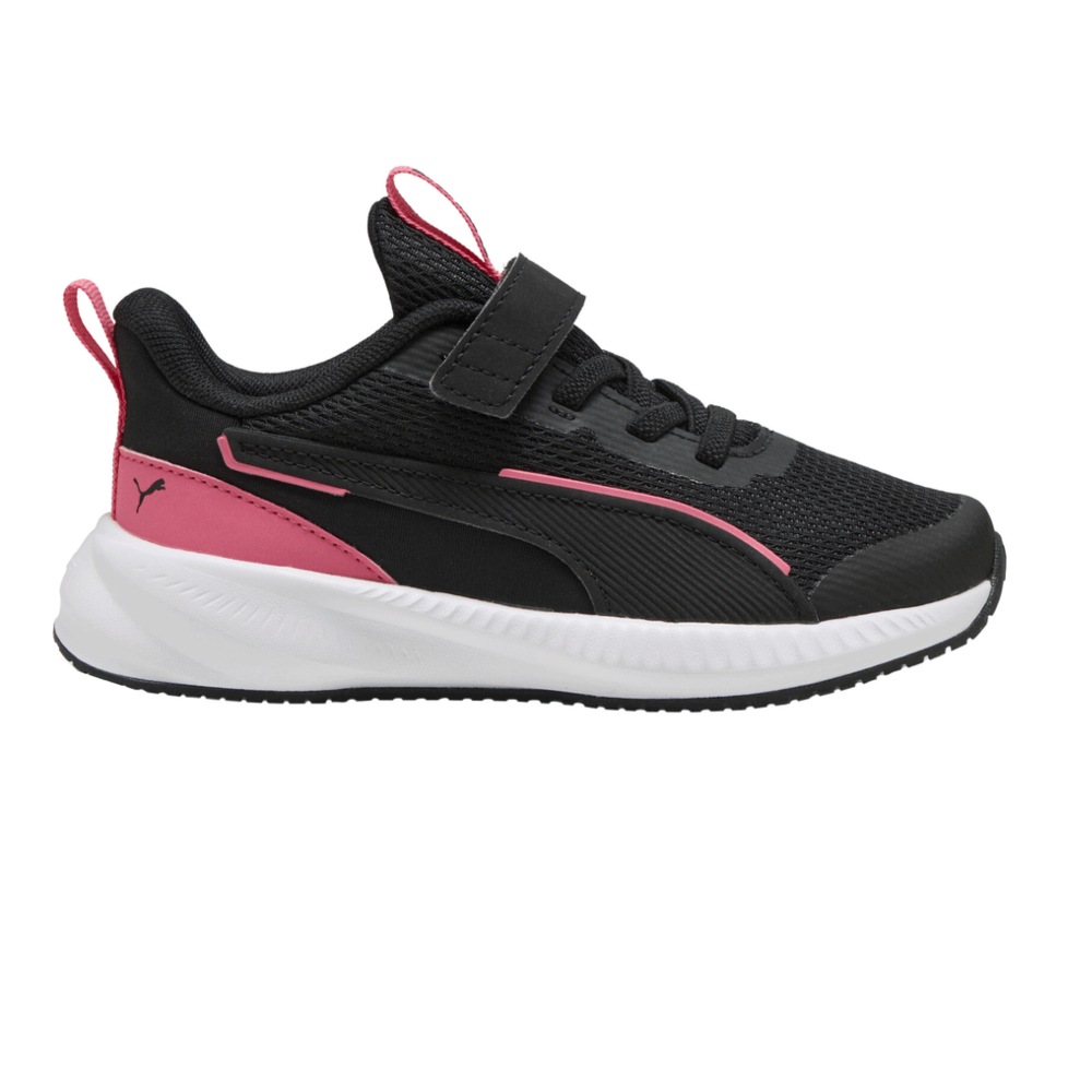 Tenis Puma Flyer 3 AC+PS Negro-Rosa de Niña 401527 03