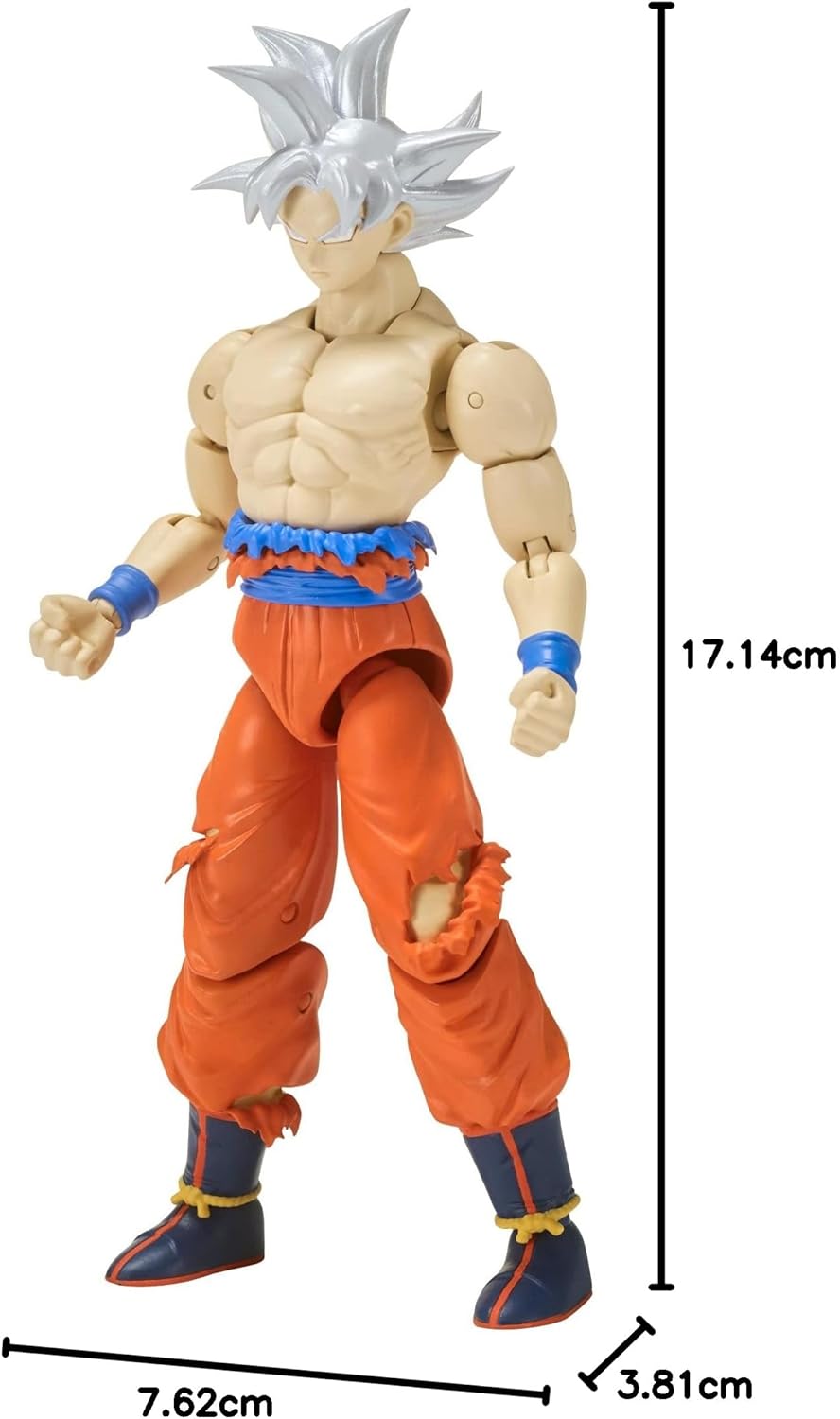 Goku Ultra Instinct Dragon ball super, Dragon Stars, Serie 7 Bandai 