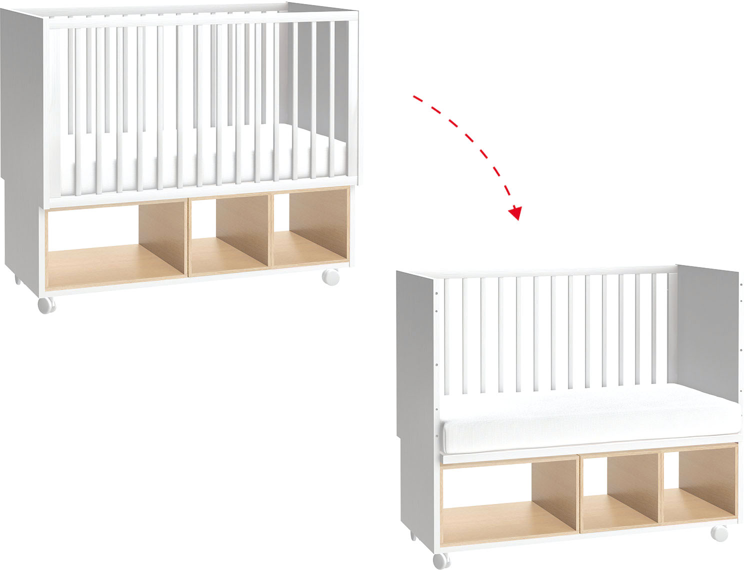 Cuna 60x120 4 You cama para bebe