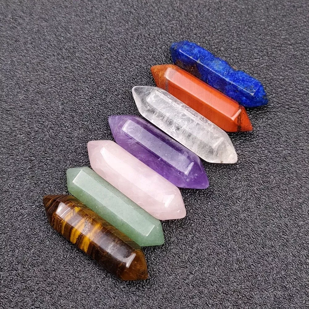 7 chakras cuarzos naturales reiki energía de cuarzo natural