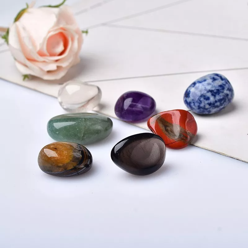 7 chakras cuarzos naturales reiki energía de cuarzo natural