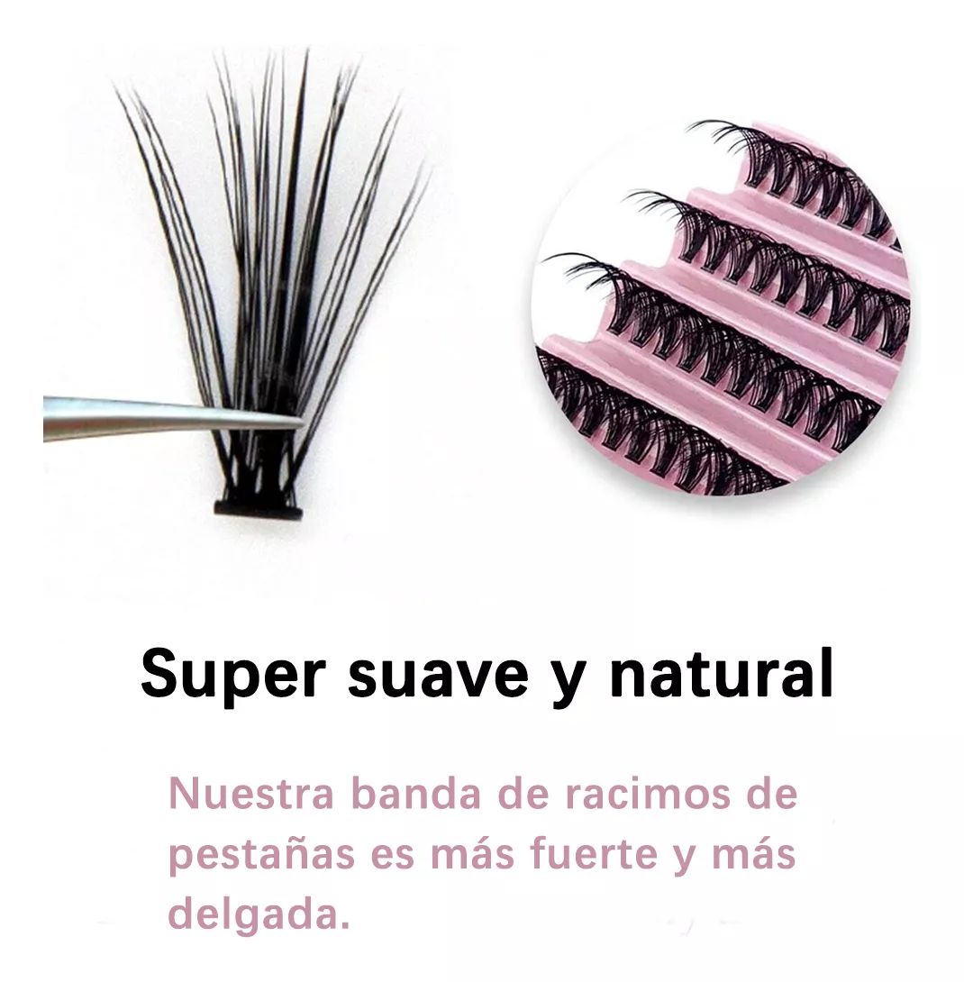 Pestañas Postizas 200ps Diy Extensiones 30d 8~16mm