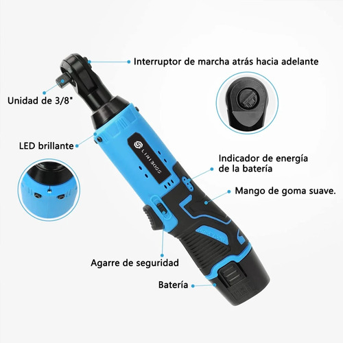 Matraca De Impacto Eléctricas Pistolas Llave De Impacto 3/8