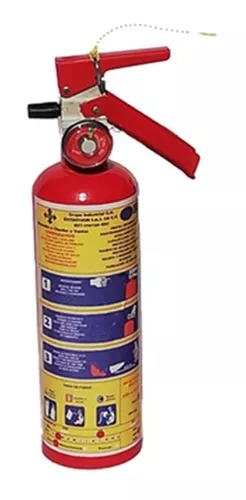 Extintor 1 Kg Pqs Abc Para Auto Recargable Con Soporte Nuevo