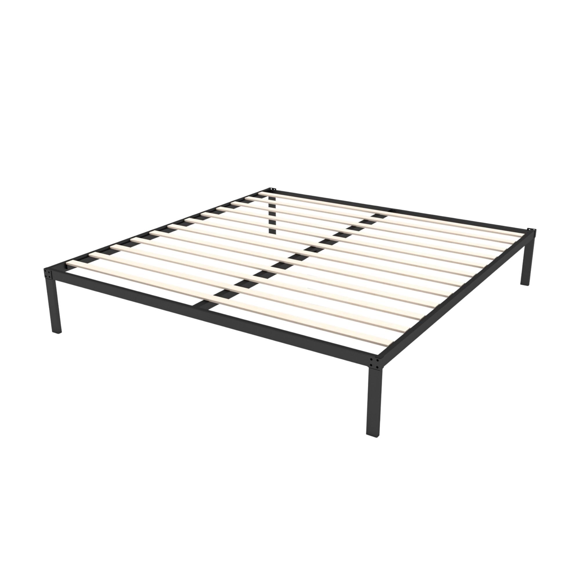 Ilios Innova | Base Cama Matrimonial: Estructura de Acero, Diseño Minimalista