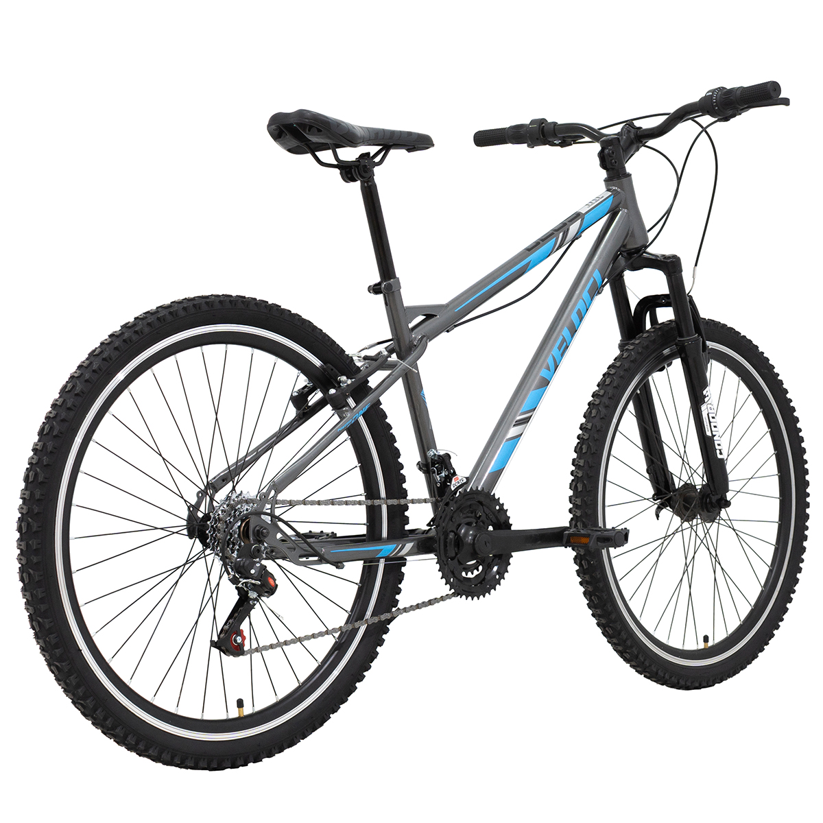 Bicicleta Veloci Deus X1 Rodada 26 Gris de Montaña