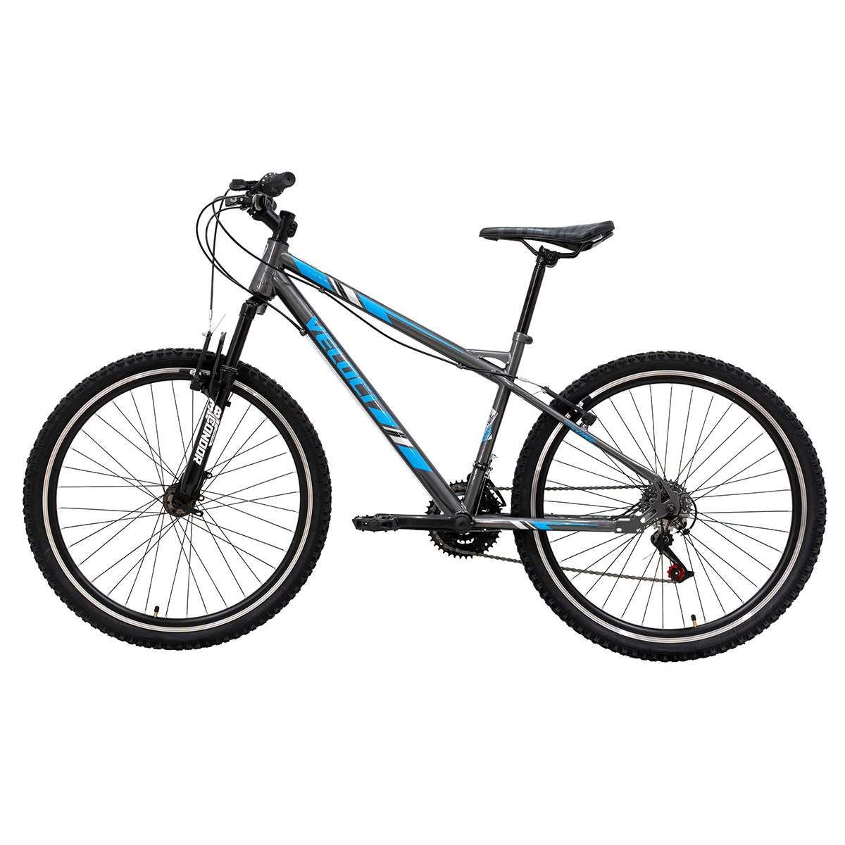 Bicicleta Veloci Deus X1 Rodada 26 Gris de Montaña