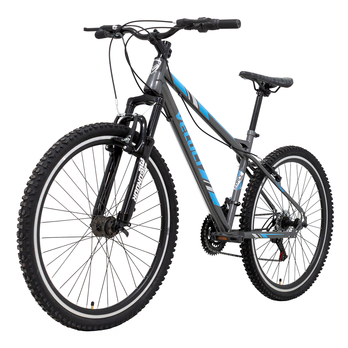 Bicicleta Veloci Deus X1 Rodada 26 Gris de Montaña
