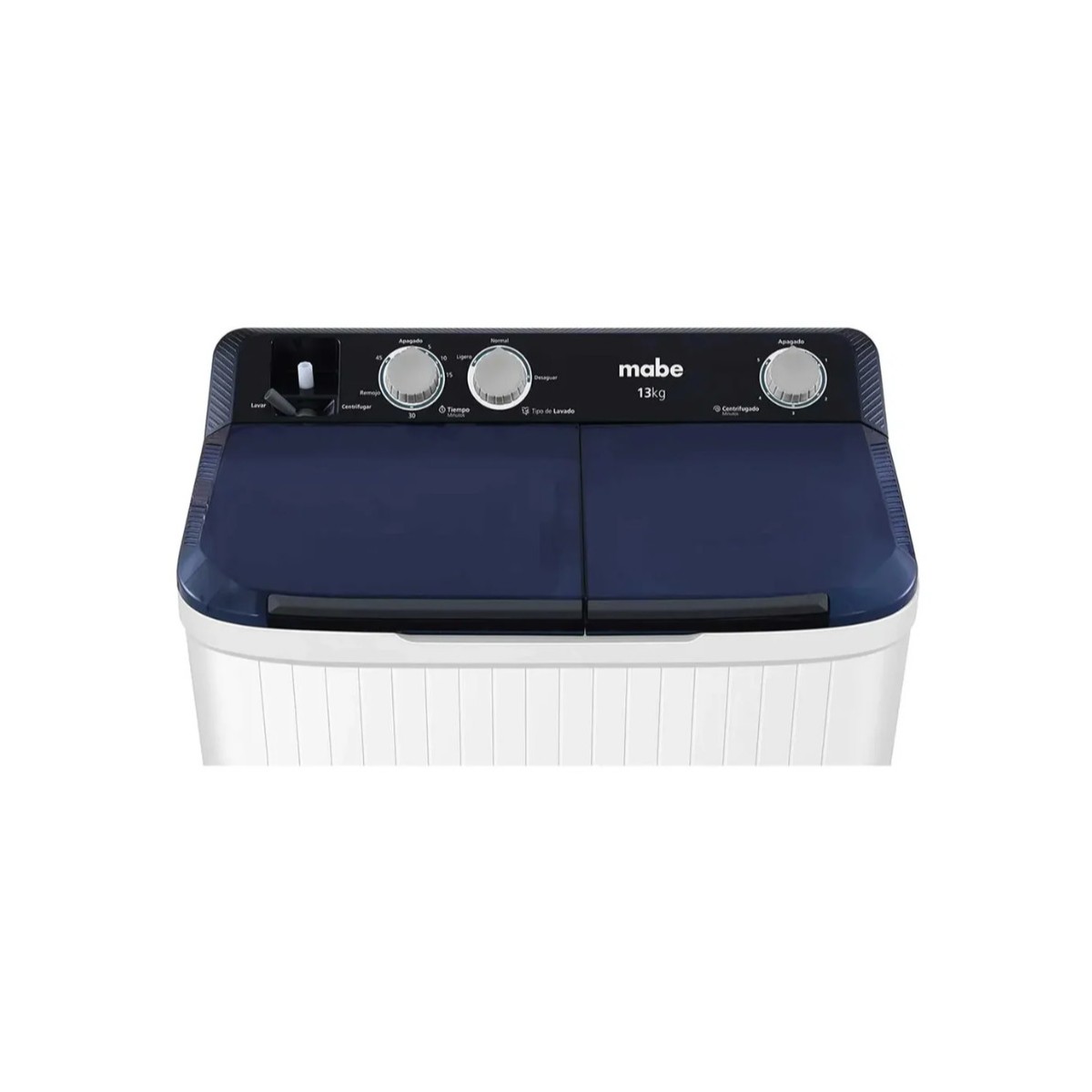 Lavadora Doble Tina Mabe 13 Kilos Carga Superior Blanca LMDX3123HBAB0