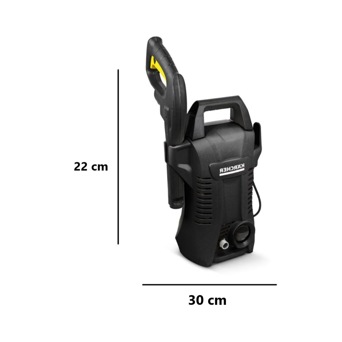 Hidrolavadora Karcher K2 Basic Car Kit Negra