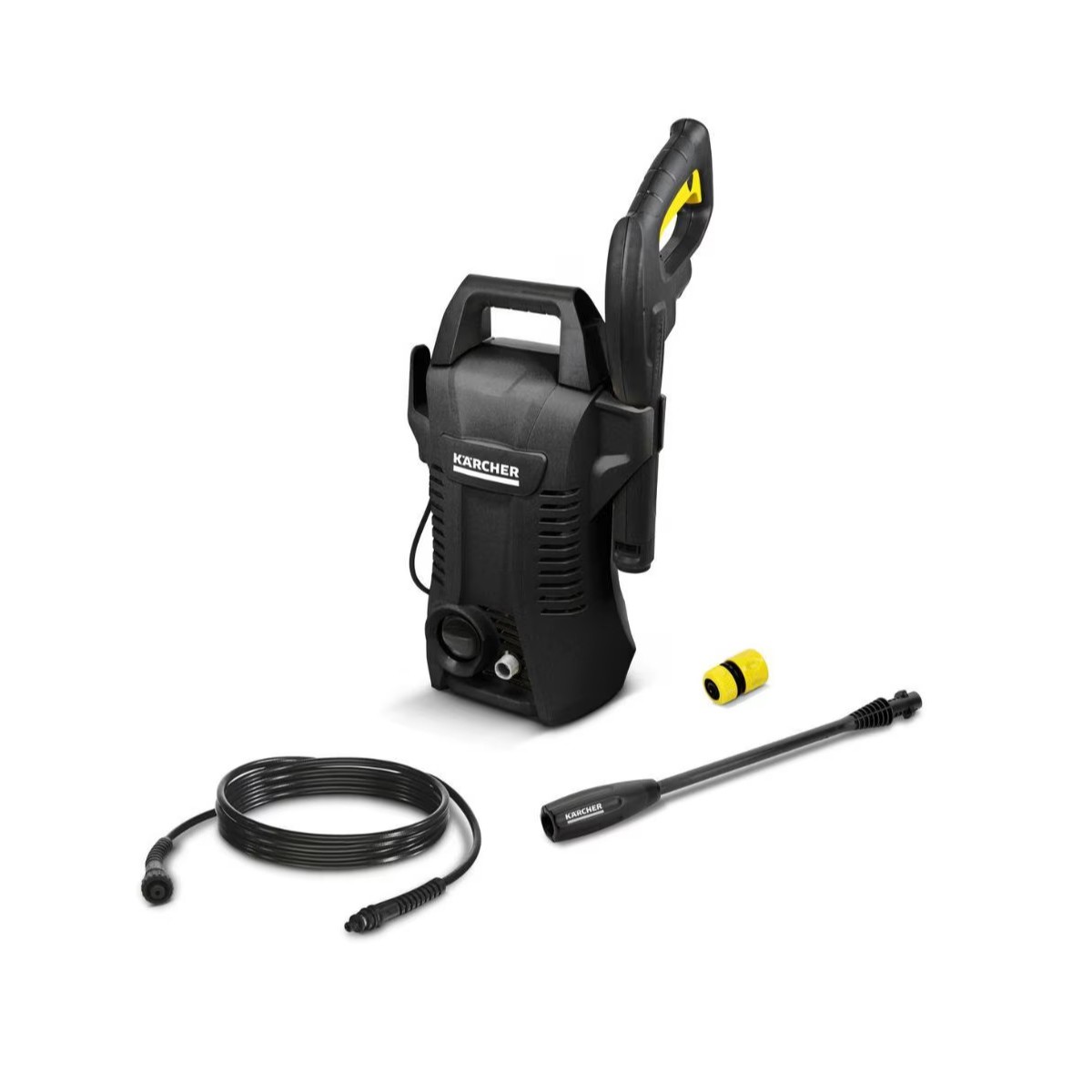 Hidrolavadora Karcher K2 Basic Car Kit Negra